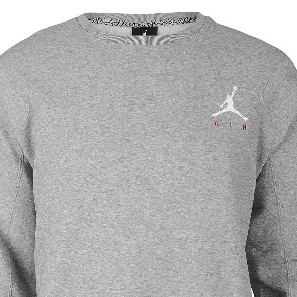 grey jordan jumper